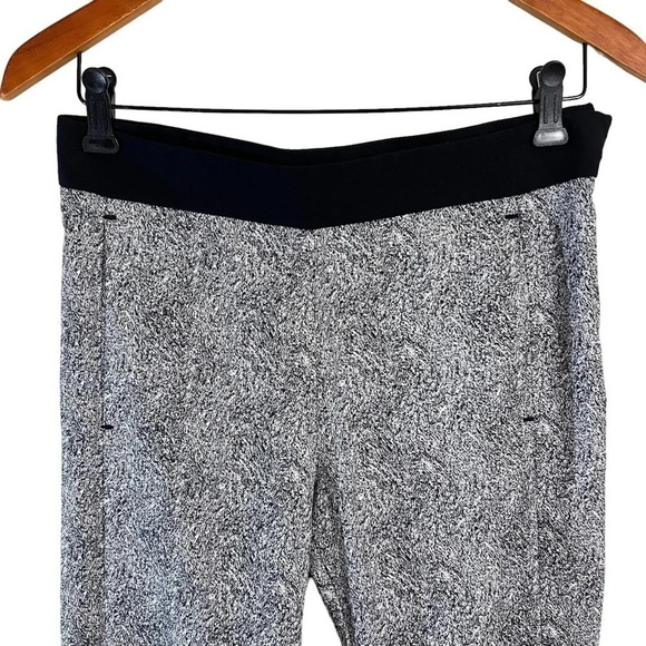 French Connection Black and White Skinny Pants Size 4 Marled Pockets Career Work - Picture 3 of 7